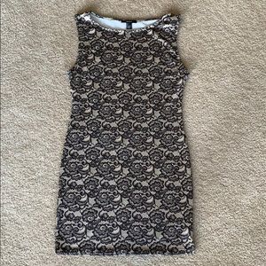 Forever 21 lace print dress